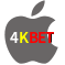 Aplicativo 4Kbet para iOS